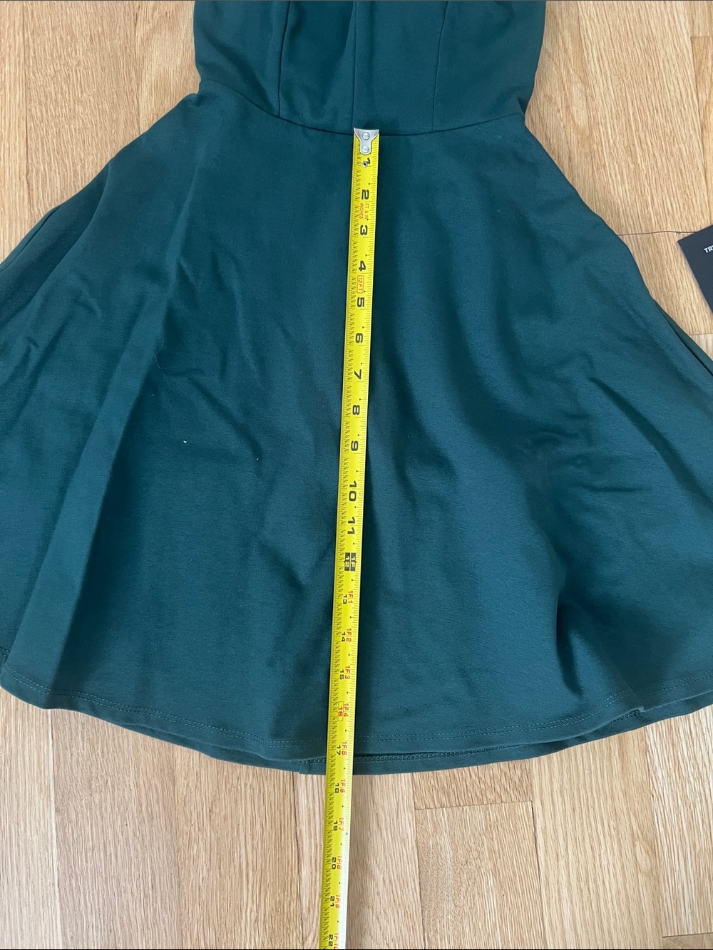 Lulus Forest Green Backless Skater Dress - Picture 10 of 10